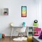 Stupell Industries Fun Inspirational Rainbow Phrases Framed Floater Canvas Wall Art
